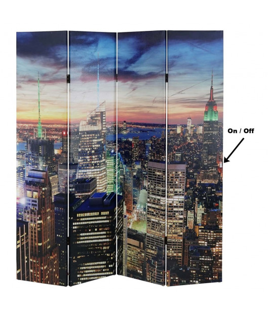 LED AIZSLIETNIS - STARPSIENA AR 28 LED DIODĒM 180x160CM - H